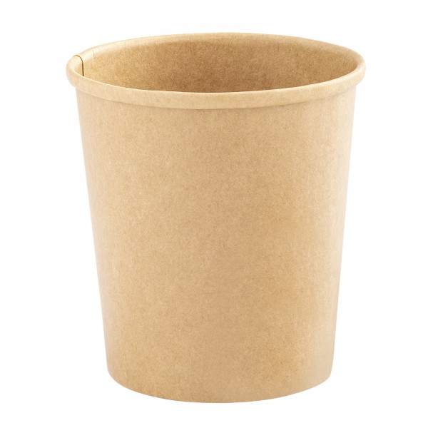 Bowl per zuppe monouso - 780 ml - cartoncino - avana - Signor Bio - conf. 25 pezzi Bowl per zuppe monouso - 780 ml - cartoncino - avana - Signor Bio - conf. 25 pezzi