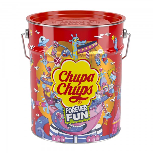 Chupa Chups - cofanetto latta -150 pezzi Chupa Chups - cofanetto latta -150 pezzi