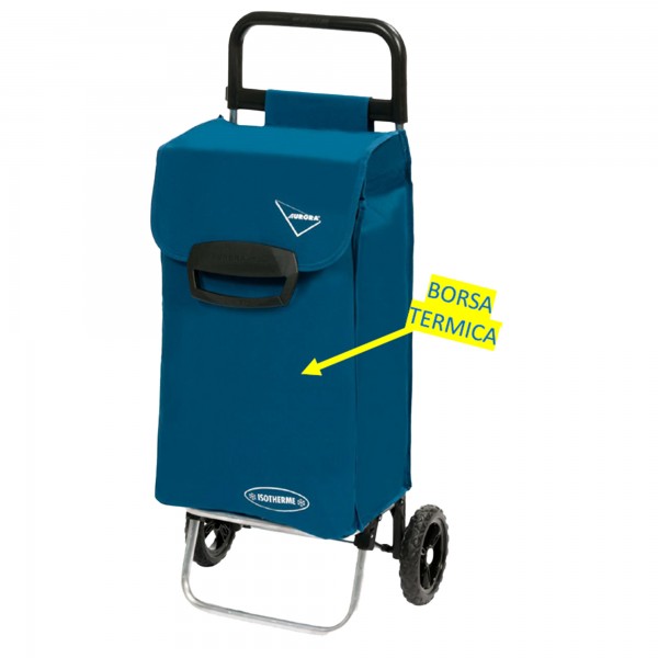 Carrello spesa Pisa - con borsa termica - 60 L Carrello spesa Pisa - con borsa termica - 60 L