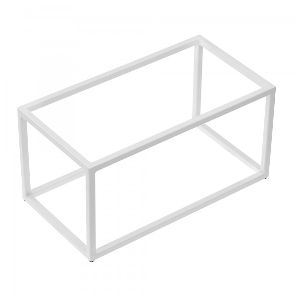 Stand buffet GN 1/3 - 32,5 x 17,6 x 16 cm - metallo - bianco - Leone Stand buffet GN 1/3 - 32,5 x 17,6 x 16 cm - metallo - bianco - Leone