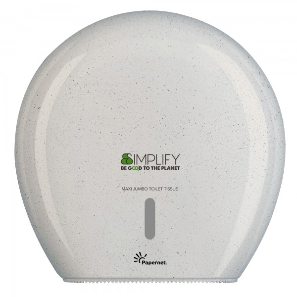 Distributore Jumbo Simplify - 34,5 x 14,8 x 34,5 cm - white wood - Papernet Distributore Jumbo Simplify - 34,5 x 14,8 x 34,5 cm - white wood - Papernet