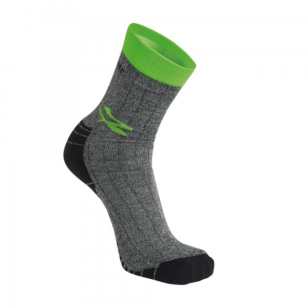 Calze corte Giady - taglia unica - grigio/verde - U-Power - conf. 2 pezzi Calze corte Giady - taglia unica - grigio/verde - U-Power - conf. 2 pezzi