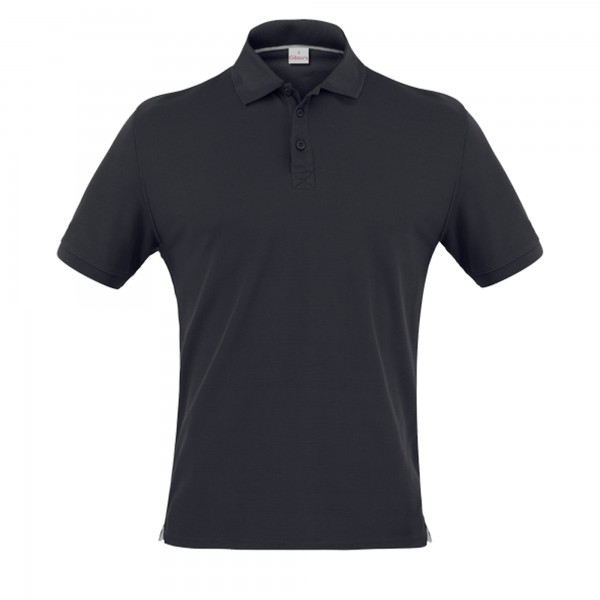 Polo Jeff - da uomo - manica corta - taglia L - nero - Giblor's Polo Jeff - da uomo - manica corta - taglia L - nero - Giblor's