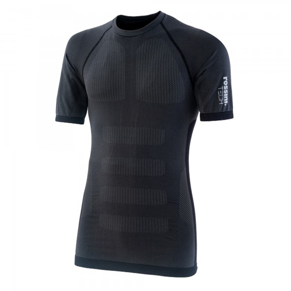 T-Shirt Thermo Active - mezza manica - taglia L/XL - antracite - Rossini T-Shirt Thermo Active - mezza manica - taglia L/XL - antracite - Rossini