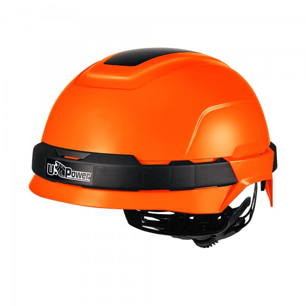 Casco protettivo Antares - regolabile - arancione fluo - U-Power Casco protettivo Antares - regolabile - arancione fluo - U-Power