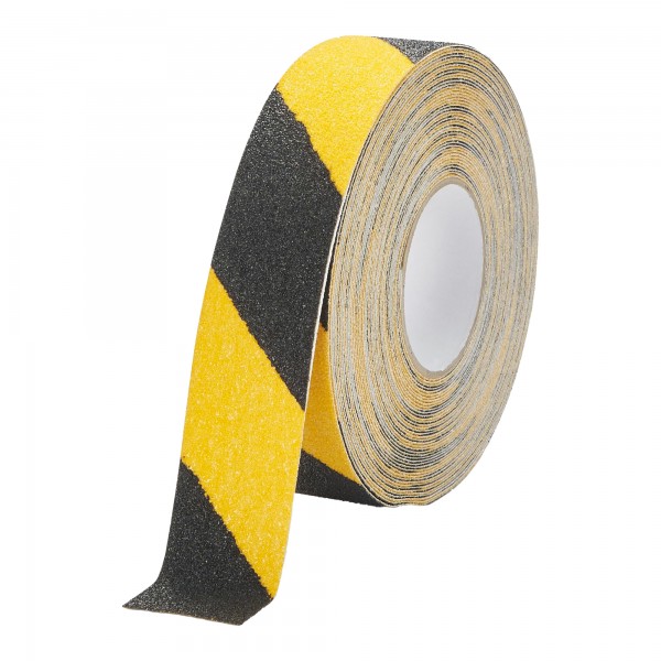 Nastro adesivo antiscivolo DURALINE GRIP+ - 5 cm x 15 m - giallo/nero - Durable