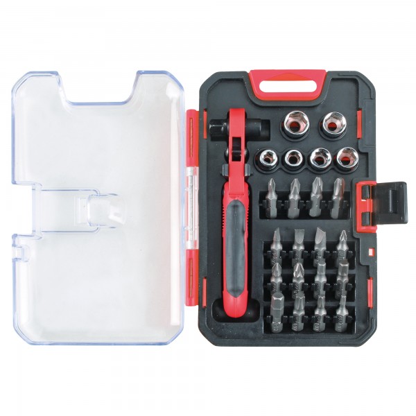 Portainserti di precisione - con 23 inserti - misure assortite - Valex Portainserti di precisione - con 23 inserti - misure assortite - Valex