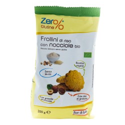 Frollini - con nocciole - 200 gr - Zer%glutine