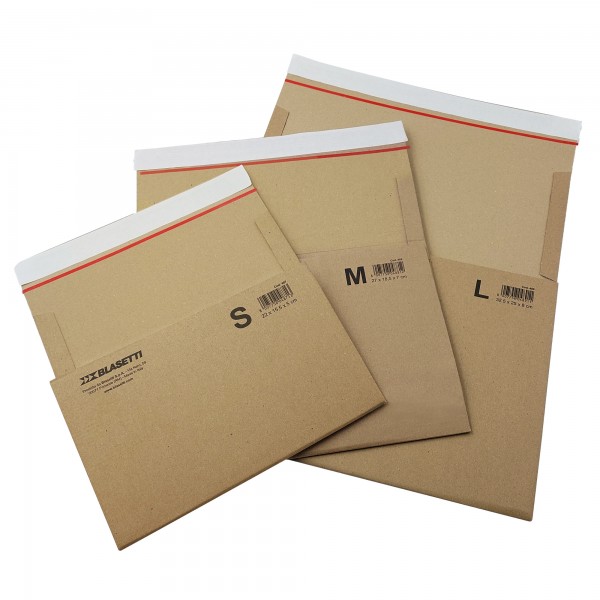 Scatola automontante altezza variabile BOOKBOX - S - 26 X 14,5 X 5 cm - cartone - avana - Blasetti