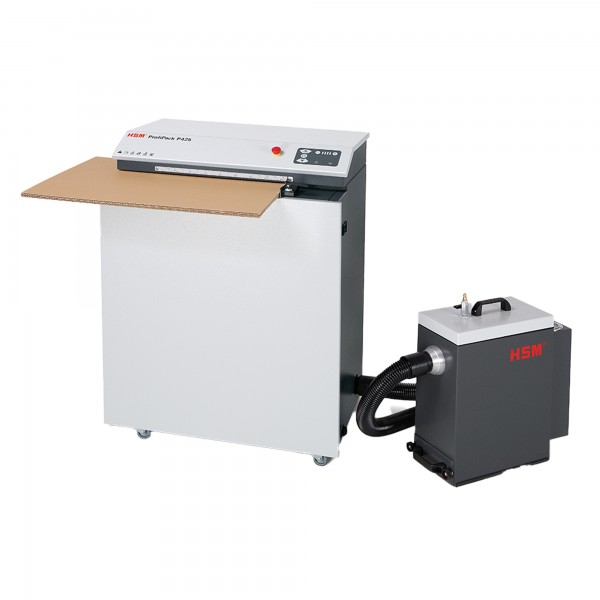 Macchina perfora cartoni ProfiPack P425 - stand-alone - con aspiratore polvere - HSM Macchina perfora cartoni ProfiPack P425 - stand-alone - con aspiratore polvere - HSM