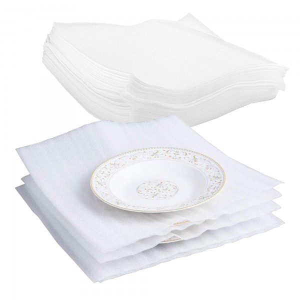 Foglio per imballaggio - 30 x 30 cm - schiuma foam - conf. 100 pezzi Foglio per imballaggio - 30 x 30 cm - schiuma foam - conf. 100 pezzi