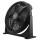 Ventilatore Black Circle 50 - da terra e a parete - 70 W - diametro 50 cm - 58,5 x 22 x 60 cm - CFG