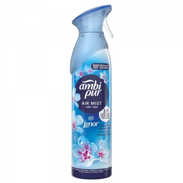Deodorante per ambienti Lenor - elimina ordori - 185 ml - risveglio primaverile - Ambipur Deodorante per ambienti Lenor - elimina ordori - 185 ml - risveglio primaverile - Ambipur