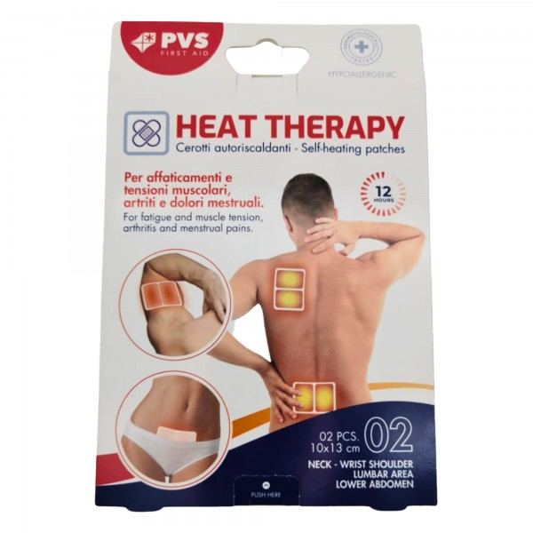 Cerotto riscaldante - 10 x 13 cm - PVS - conf. 2 pezzi Cerotto riscaldante - 10 x 13 cm - PVS - conf. 2 pezzi