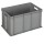 Cassa industriale Europa - 60 x 40 x 32 cm - 64 L - PP - grigio - Mobil Plastic