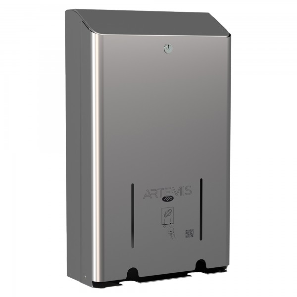 Dispenser assorbenti Artemis - 2 colonne - acciaio - inox lucido - Mar Plast Dispenser assorbenti Artemis - 2 colonne - acciaio - inox lucido - Mar Plast