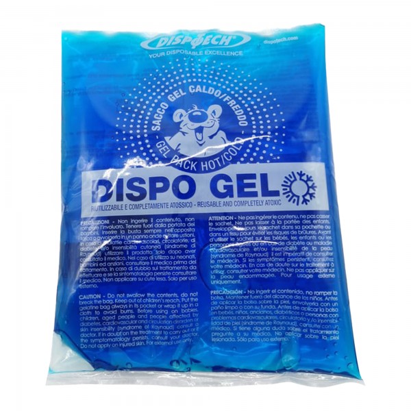 Sacchetto gelatina DISPOGEL - caldo e freddo - riutilizzabile - 11 x 26 cm - PVS Sacchetto gelatina DISPOGEL - caldo e freddo - riutilizzabile - 11 x 26 cm - PVS