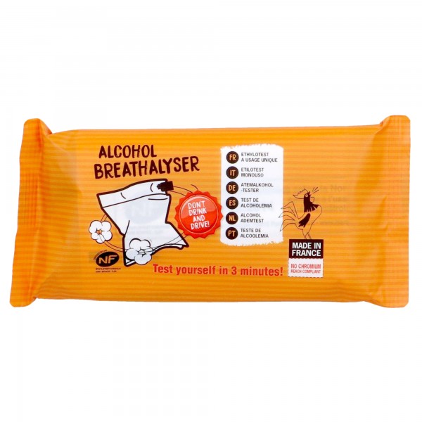 Etilometro monouso - certificato per locali pubblici - in busta singola - PVS Etilometro monouso - certificato per locali pubblici - in busta singola - PVS