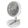 Ventilatore da tavolo Air Studio - ricaricabile - diametro 17 cm - grigio/bianco - CFG