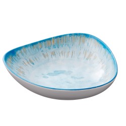 Ciotola triangolare Linea Oceano - 18,5 x 6 cm - melamina - Leone