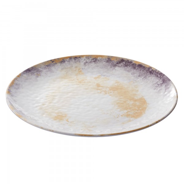 Piatto piano Linea Galassia - diametro 23,5 x 2,5 cm - melamina - Leone Piatto piano Linea Galassia - diametro 23,5 x 2,5 cm - melamina - Leone