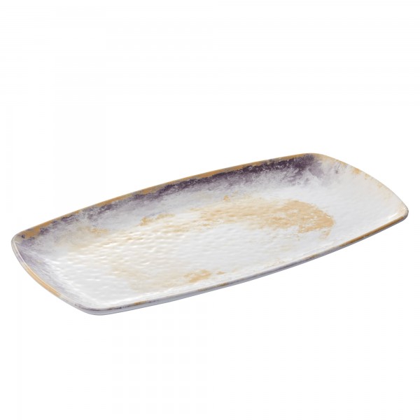 Piatto rettangolare Linea Galassia - 35,5 x 19 x 2,5 cm - melamina - Leone Piatto rettangolare Linea Galassia - 35,5 x 19 x 2,5 cm - melamina - Leone