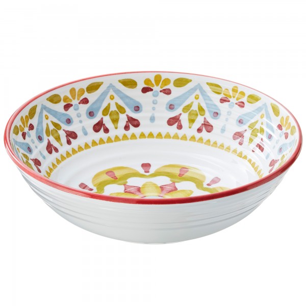 Ciotola Linea Corfù - diametro 30 x 9 cm - melamina - Leone Ciotola Linea Corfù - diametro 30 x 9 cm - melamina - Leone