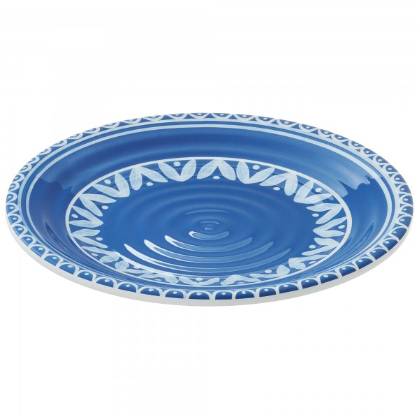 Piatto piano Linea Itaca - diametro 26,5 x 2 cm - melamina - Leone Piatto piano Linea Itaca - diametro 26,5 x 2 cm - melamina - Leone