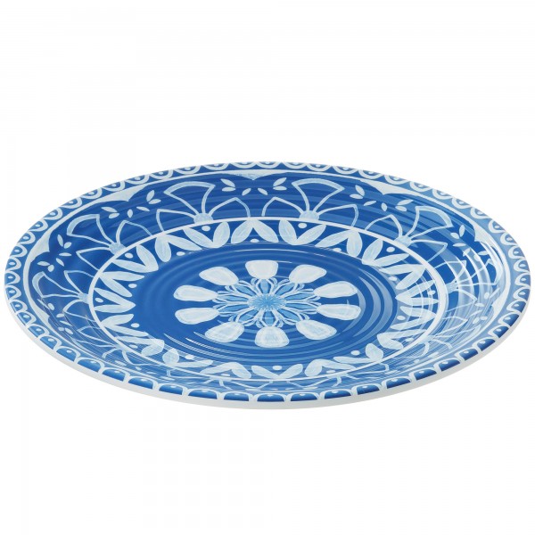 Piatto piano Linea Itaca - 35,5 x 3 cm - melamina - Leone Piatto piano Linea Itaca - 35,5 x 3 cm - melamina - Leone