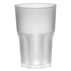 Bicchiere Granity - 400 ml - PP - satinato - Leone - conf. 5 pezzi