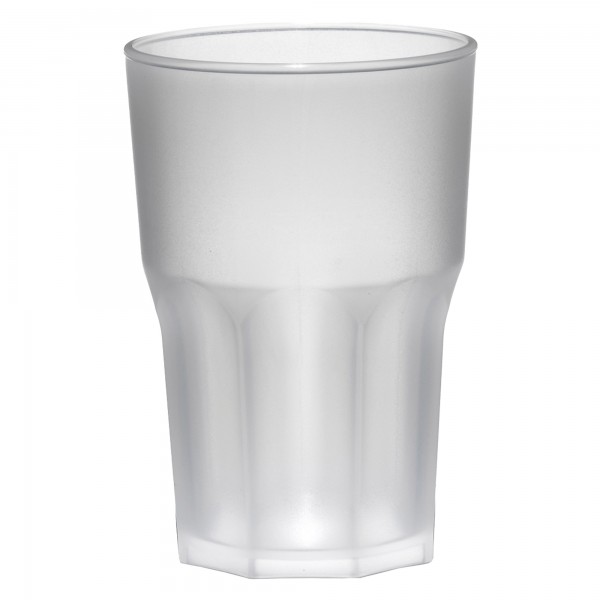 Bicchiere Granity - 400 ml - PP - satinato - Leone - conf. 5 pezzi