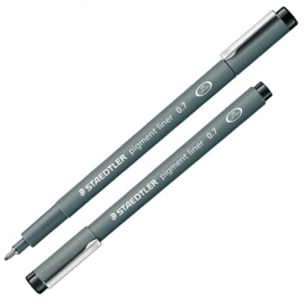 Pennarello Pigment Liner 308 - nero - 0,7 mm - Staedtler Pennarello Pigment Liner 308 - nero - 0,7 mm - Staedtler