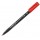 Pennarello Lumocolor Permanent 313 - punta 0,4 mm - rosso - Staedtler