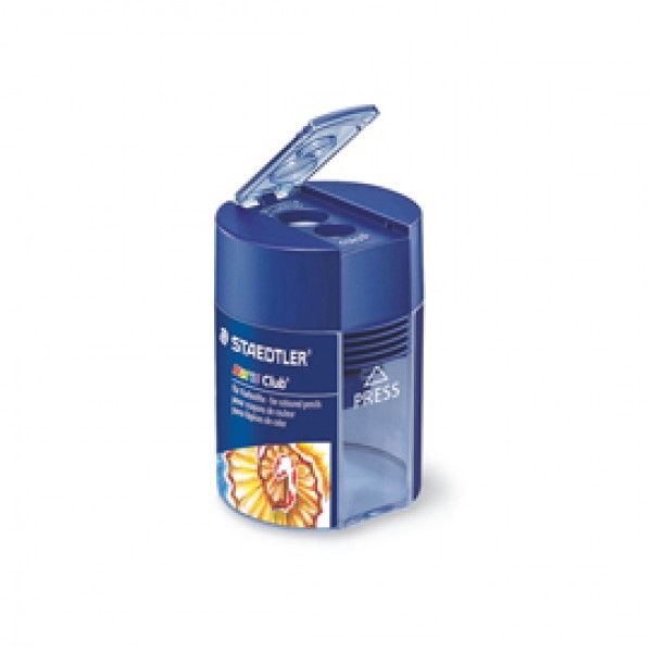 Temperamatite Noris - con contenitore - 2 fori - 8,2 - 10,2 mm - Staedtler Temperamatite Noris - con contenitore - 2 fori - 8,2 - 10,2 mm - Staedtler