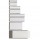Portaetichette adesive Ies A2 - 32 x 88 mm - grigio - Sei Rota - conf. 8 pezzi