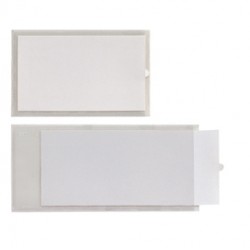 Portaetichette adesivo Ies L40 - 40x300 mm - grigio - Sei Rota - conf. 10 pezzi