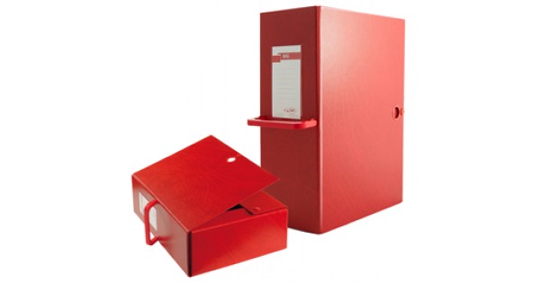 Cartella Porta Documenti Sei Rota - Dorso 12 Cm, Colore Rosso, Formato 26x36 Cm - Foto 1