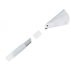 Lame di ricambio per cutter 17 mm - Lebez - tubetto da 10 lame
