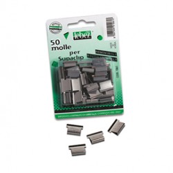 Molle di ricambio per SuperClip - colori assortiti - Lebez - conf. 50 pezzi