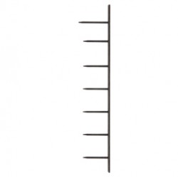 Pettini SureBind per rilegatura - 10 denti - 75 mm - nero - GBC - conf. 100 pezzi