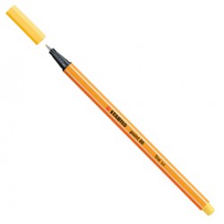Fineliner Point 88 - punta 0,4 mm - giallo 44 - Stabilo