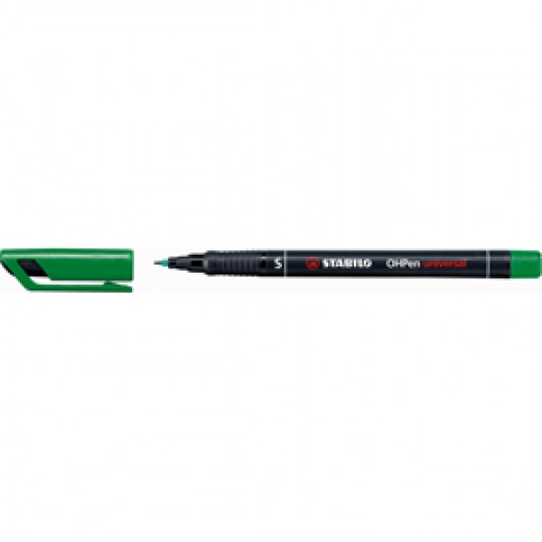 Pennarello OHPen universal permanente 841 - punta superfine 0,4 mm - verde - Stabilo Pennarello OHPen universal permanente 841 - punta superfine 0,4 mm - verde - Stabilo