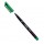 Pennarello OHPen universal permanente 843 - punta media 1 mm - verde - Stabilo