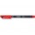 Pennarello OHPen universal permanente 843  - punta media 1,0 mm - rosso - Stabilo