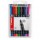 Pennarello OHPen universal permanente 843 - punta media 1 mm - colori assortiti - Stabilo - conf. 8 pezzi