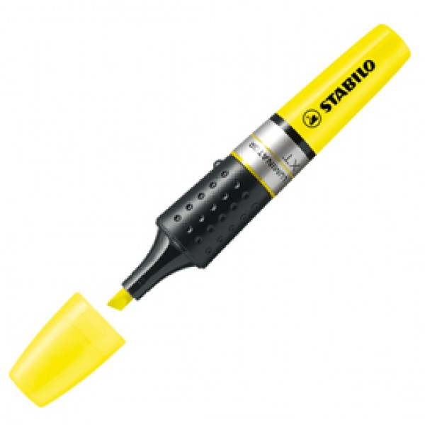 Evidenziatore Stabilo Luminator - punta a scalpello - tratto da 2 - 5mm - giallo - Stabilo Evidenziatore Stabilo Luminator - punta a scalpello - tratto da 2 - 5mm - giallo - Stabilo