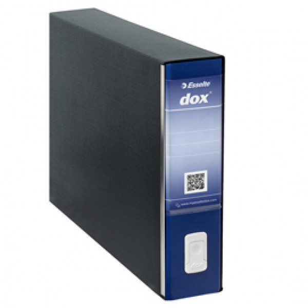 Registratore Dox 10 - dorso 8 cm - 46 x 31,5 cm - blu - Esselte Registratore Dox 10 - dorso 8 cm - 46 x 31,5 cm - blu - Esselte