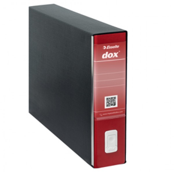 Registratore Dox 10 - dorso 8 cm - 46 x 31,5 cm - rosso - Esselte Registratore Dox 10 - dorso 8 cm - 46 x 31,5 cm - rosso - Esselte