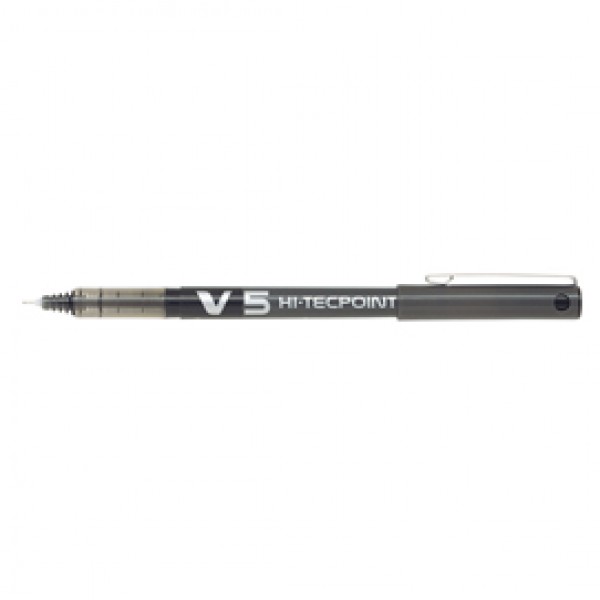 Roller Hi Tecpoint V5 - punta 0,5 mm - nero - Pilot Roller Hi Tecpoint V5 - punta 0,5 mm - nero - Pilot