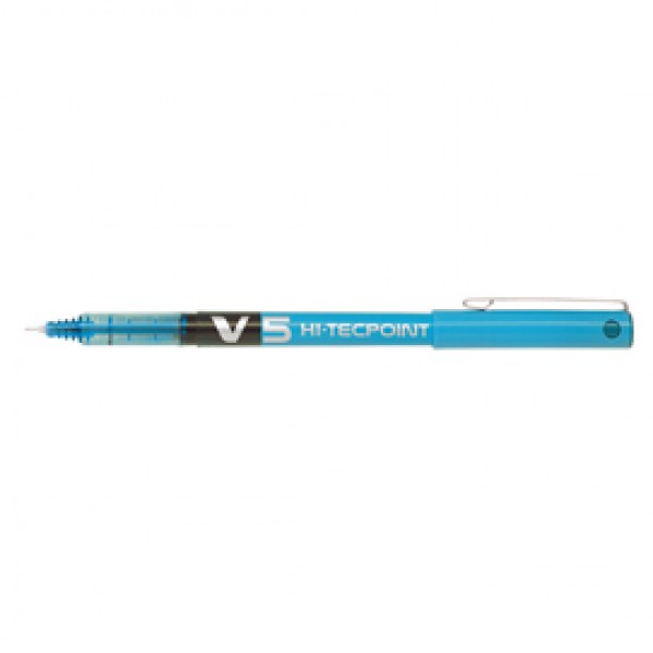 Roller Hi Tecpoint V5 - punta 0,5 mm - azzurro - Pilot Roller Hi Tecpoint V5 - punta 0,5 mm - azzurro - Pilot